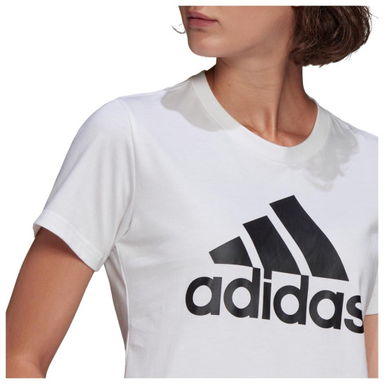 Adidas Γυναικεία κοντομάνικη μπλούζα Loungewear Essentials Logo Tee